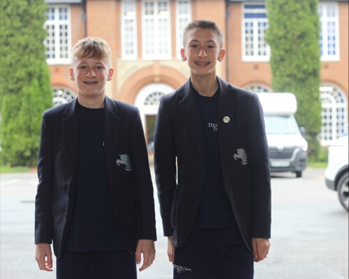 Year 8 pupils Gus and Ryan selected for ISFA U14