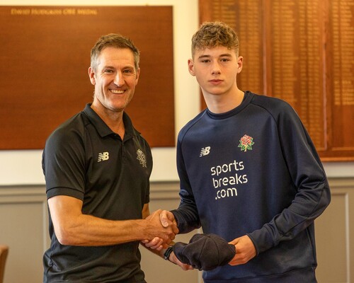 Year 11 pupil Rocky signs first professional contr...