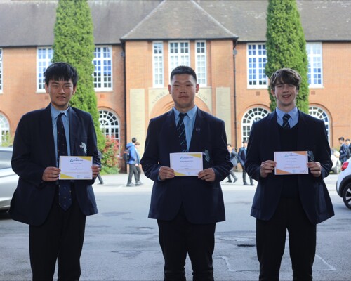 Maths Olympiad success 2024