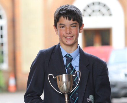 08.11.23 year 8 Jasper with Nationals Trophy