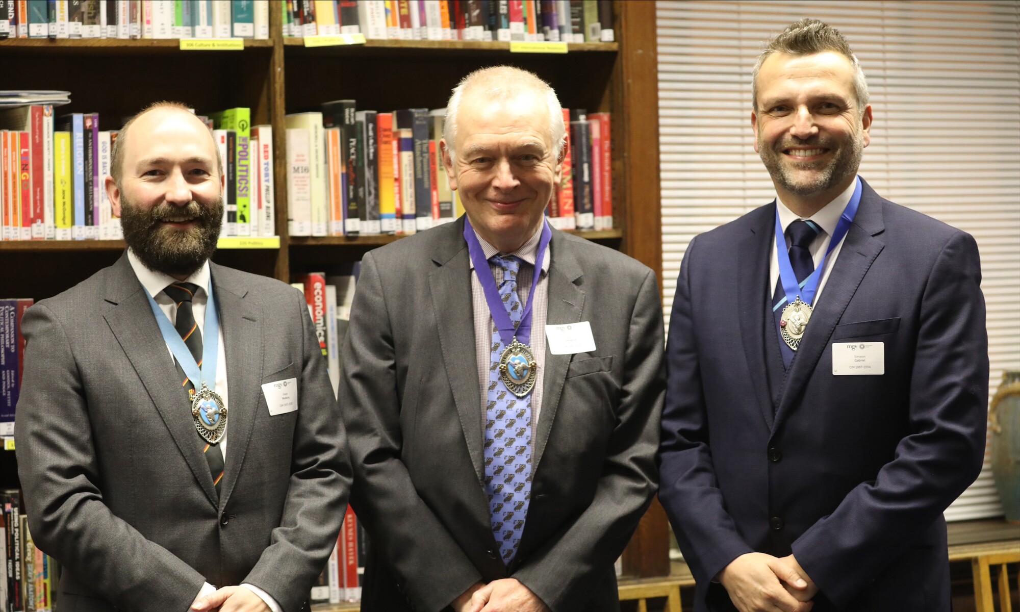 Manchester Grammar School Old Mancunians pictured at an OMs Event