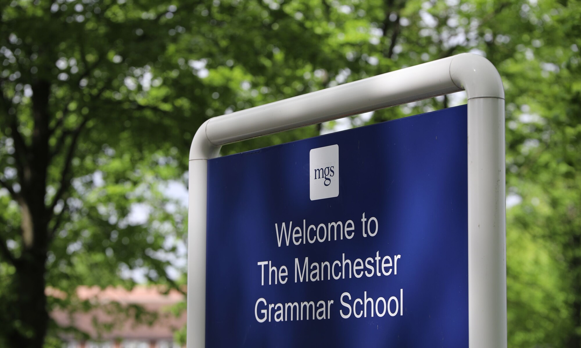 The manchester grammar school signage image